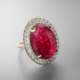 14K Rubellite Gold Ring (AMAYANI)