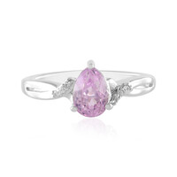 Kunzite Silver Ring