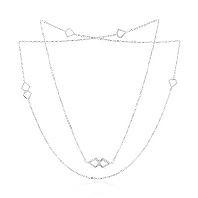 Zircon Silver Necklace