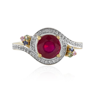 Madagascar Ruby Silver Ring