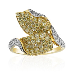 18K SI2 Yellow Diamond Gold Ring (CIRARI)