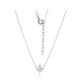 White Topaz Silver Necklace