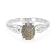 Labradorite Silver Ring