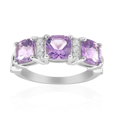 Amethyst Silver Ring