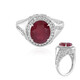 Madagascar Ruby Silver Ring (de Melo)