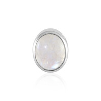 Rainbow Moonstone Silver Pendant