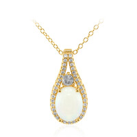 Welo Opal Silver Necklace