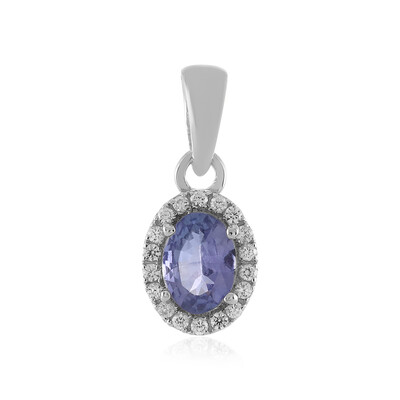 Tanzanite Silver Pendant