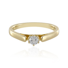 14K Flawless (F) Diamond Gold Ring (LUCENT DIAMONDS)