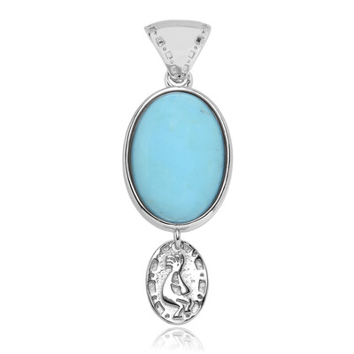 Turquoise Silver Pendant