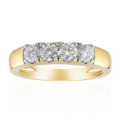 14K SI1 (G) Diamond Gold Ring