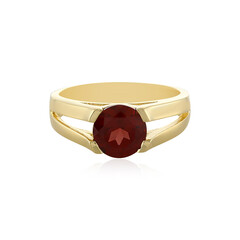 Mozambique Garnet Silver Ring