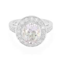 Rose de France Amethyst Silver Ring