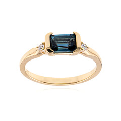 14K London Blue Topaz Gold Ring