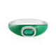 Green Onyx Silver Ring