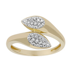 14K SI2 (H) Diamond Gold Ring