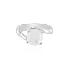 Rainbow Moonstone Silver Ring (KM by Juwelo)