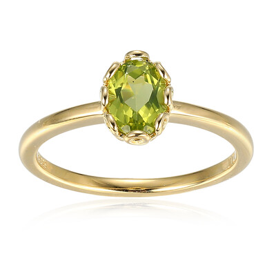 Peridot Silver Ring