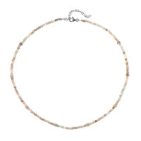 Kangeyam Moonstone Silver Necklace