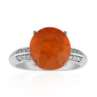 14K Mexican Fire Opal Gold Ring (de Melo)