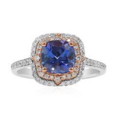 14K AAA Tanzanite Gold Ring (CIRARI)