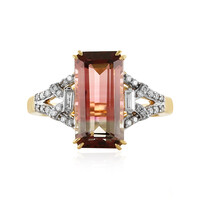 18K Bi Colour Tourmaline Gold Ring (D'vyere)