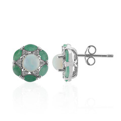 Welo Opal Silver Earrings