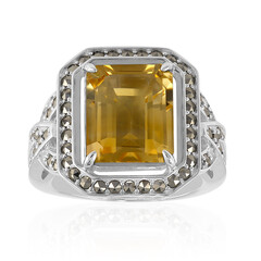 Citrine Silver Ring (Annette classic)