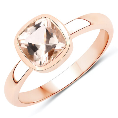 14K Morganite Gold Ring