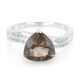 Smoky Quartz Silver Ring