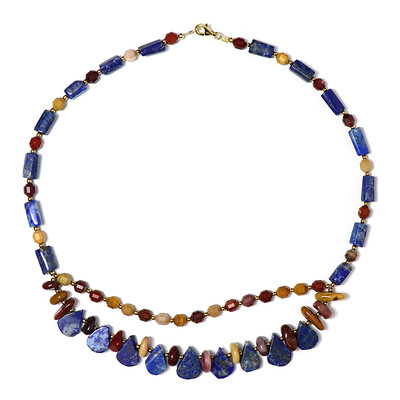 Lapis Lazuli Silver Necklace