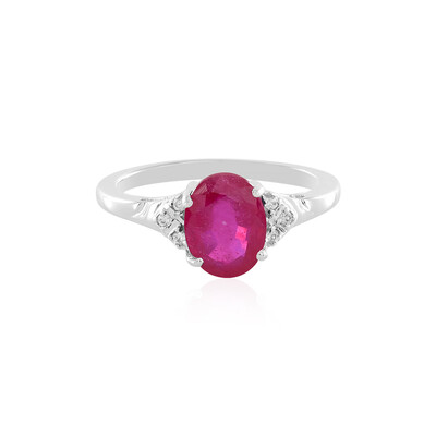 Madagascar Ruby Silver Ring