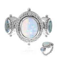 Welo Opal Silver Ring (Dallas Prince Designs)