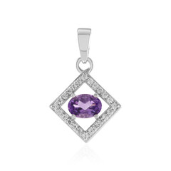 Uruguayan Amethyst Silver Pendant