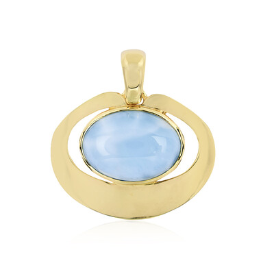 Larimar Silver Pendant