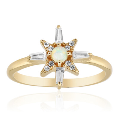 Welo Opal Silver Ring