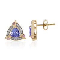 9K Tanzanite Gold Earrings