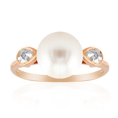 9K White Freshwater Pearl Gold Ring (TPC)