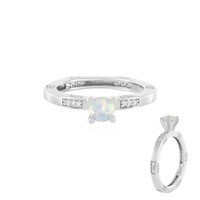 Welo Opal Silver Ring