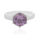 Rose de France Amethyst Silver Ring