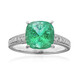 18K AAA Zambian Emerald Gold Ring (CIRARI)