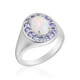 Welo Opal Silver Ring