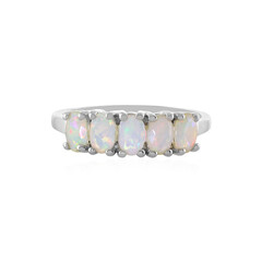 Welo Opal Silver Ring