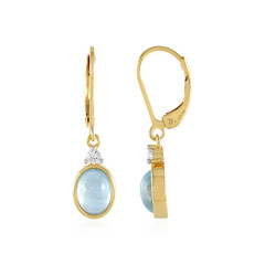 Ofiki Aquamarine Silver Earrings