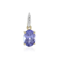 9K Tanzanite Gold Pendant