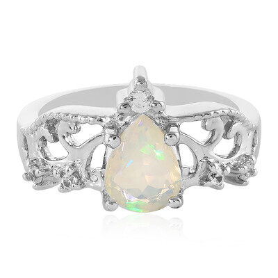 Welo Opal Silver Ring