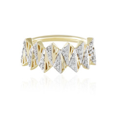 9K I2 (I) Diamond Gold Ring (Ornaments by de Melo)