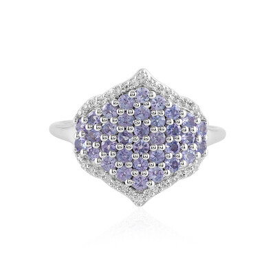 Tanzanite Silver Ring