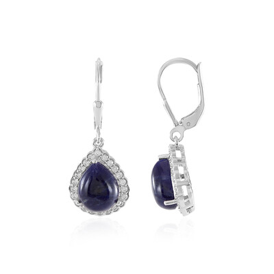 Sodalite Silver Earrings