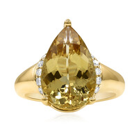 14K Yellow Beryl Gold Ring (CIRARI)